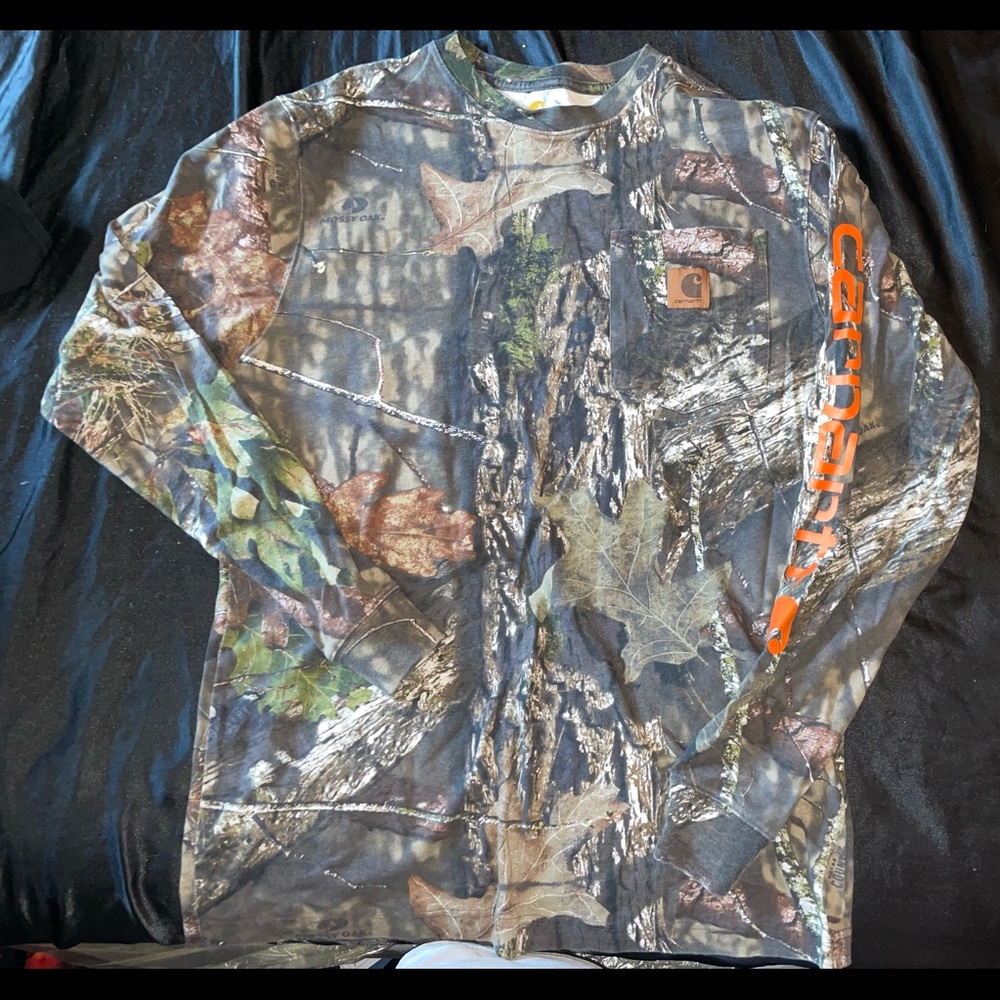 Cathartt Men’s Graphic Camo Long Sleeve